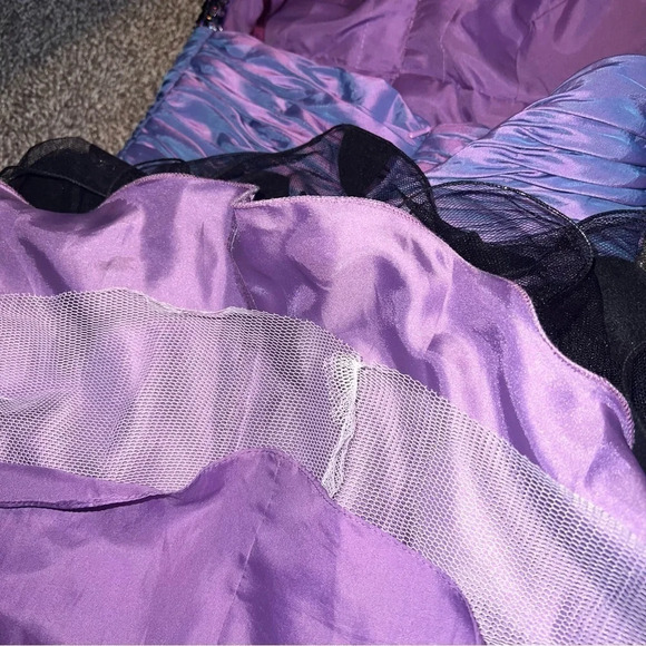 Jovani 152066 Sequence Tulle Dress Size 2 ❤️ - Picture 7 of 9